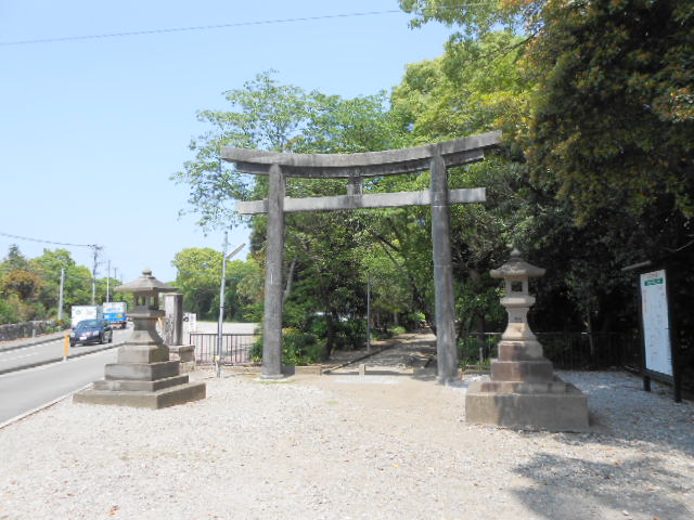 江田神社　一の鳥居