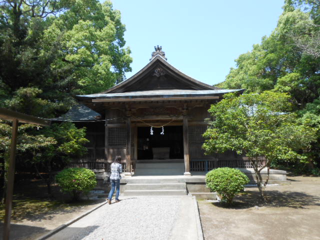 江田神社　社殿