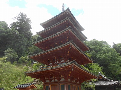 長谷寺　五重塔