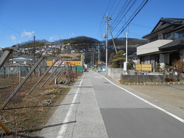 東光寺への道
