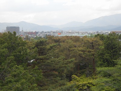 南禅寺　三門からの眺め