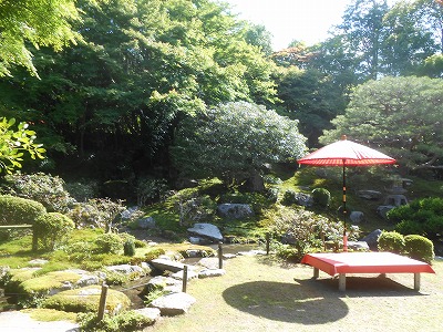 旧竹林院　庭園