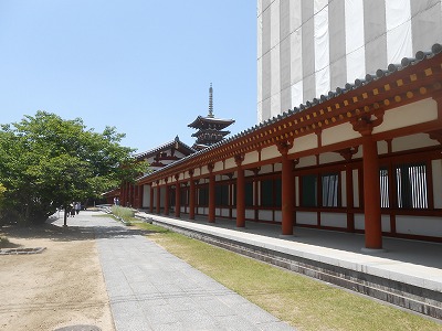 薬師寺　回廊